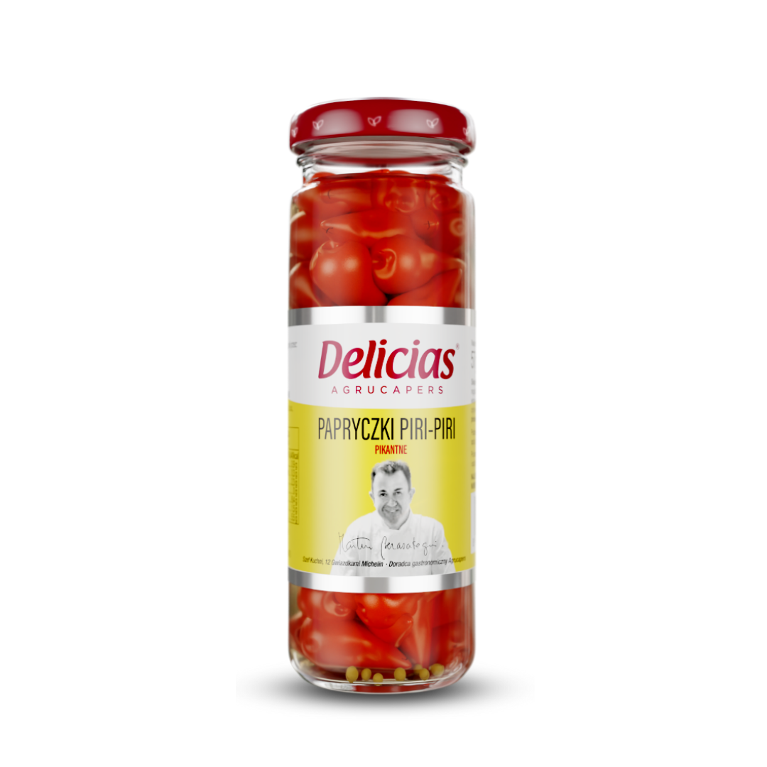 Papryczki piri piri 100g Delicias