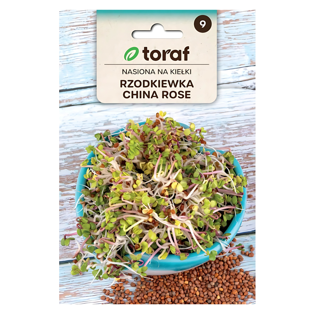 Kiełki - Rzodkiewka China Rose Toraf