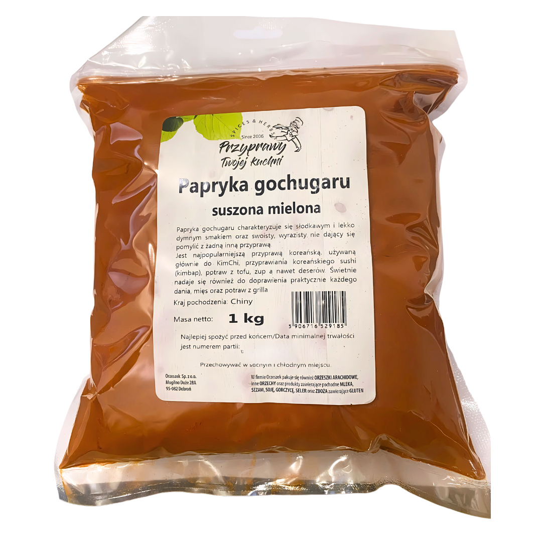 Papryka gochugaru suszona mielony 1 kg Przyprawy Twojej kuchni