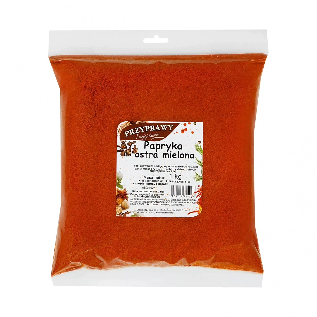 Papryka ostra mielona Przyprawy Twojej kuchni - 30 g