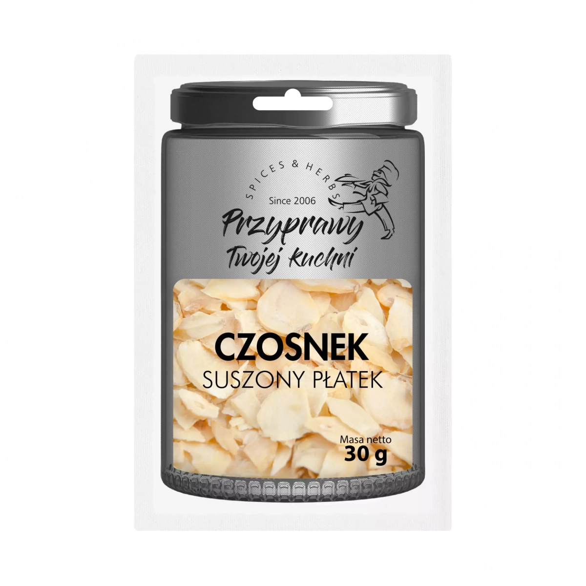 Czosnek suszony - płatek Przyprawy Twojej kuchni - 25 g