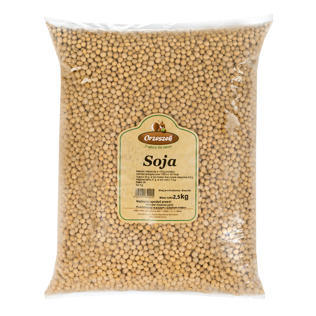 Soja Orzeszek 2,5kg
