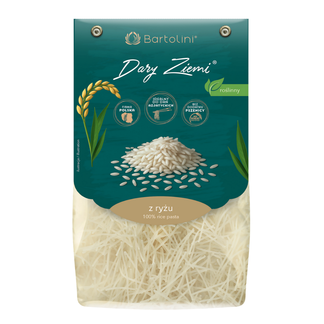 Makaron ryżowy nitka 250g Bartolini
