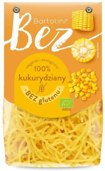 Makaron kukurydziany krajanka (filini) BEZGL. BIO 250g Bartolini