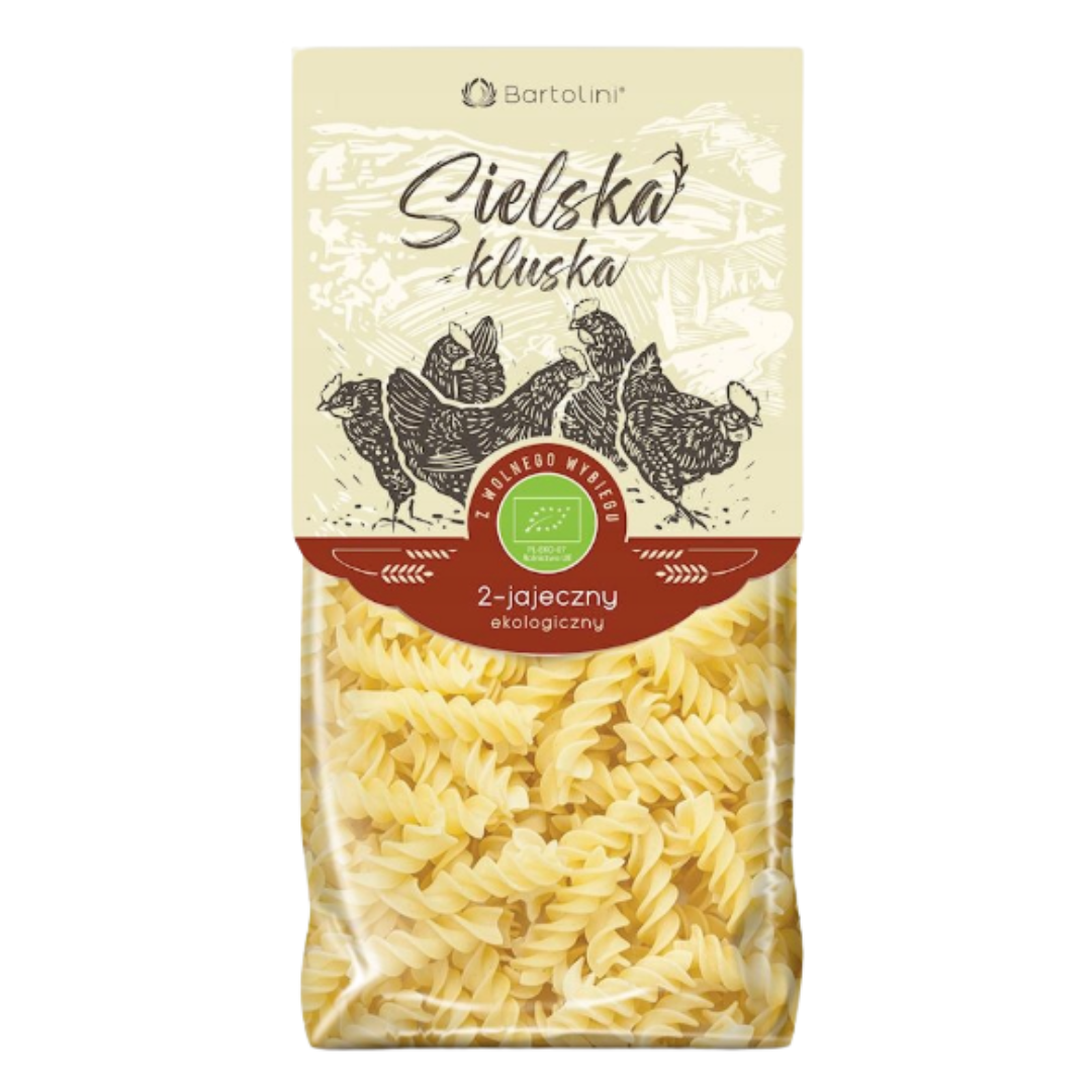 Sielska Kluska 2-jajeczny (z wolnego wybiegu) świderek EKO 250g Bartolini