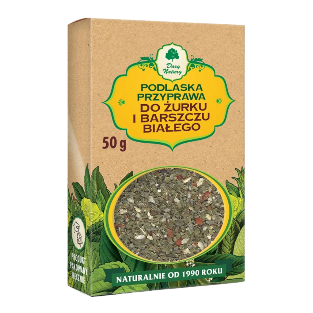 Podlaska przyprawa do żurku i barszczu białego 50 g Dary Natury