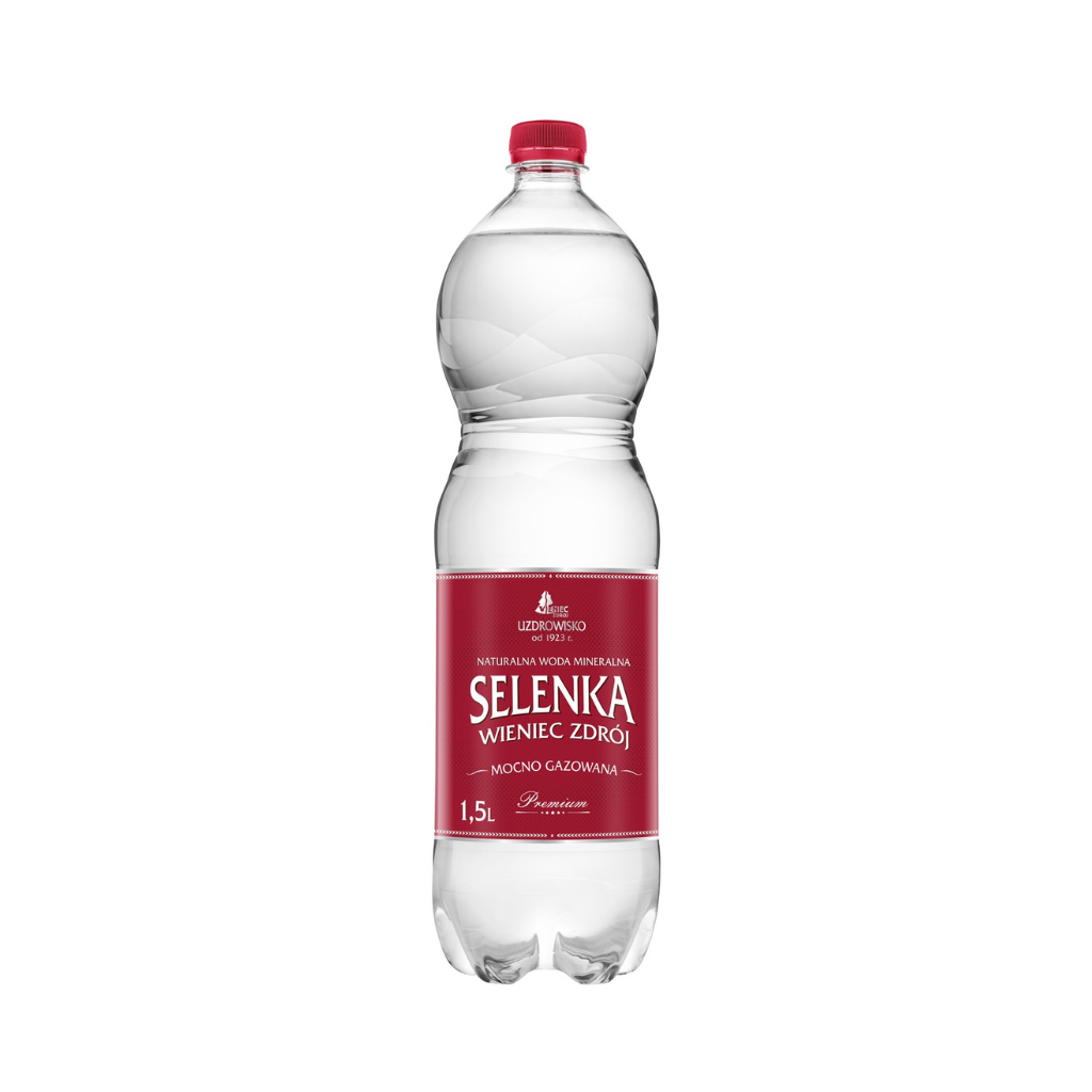 Selenka Wieniec-Zdrój MOCNO GAZOWANA - Selenka Wieniec-Zdrój MOCNO GAZOWANA 0,5l