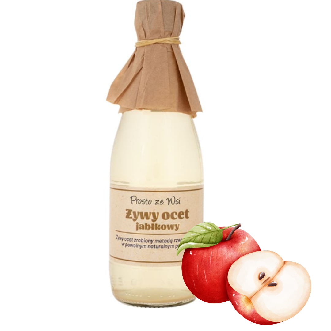 Żywy ocet jabłkowy 330 ml Prosto ze Wsi