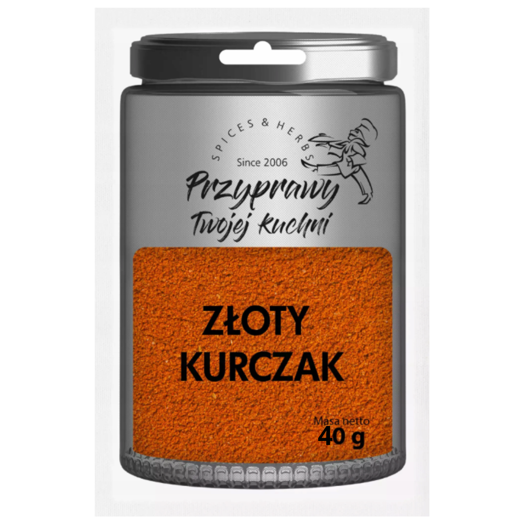 Złoty kurczak Przyprawy Twojej kuchni - 40 g