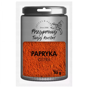 Papryka ostra mielona Przyprawy Twojej kuchni - 30 g