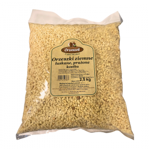 Orzechy ziemne łuskane prażone kostka Orzeszek 2,5 kg