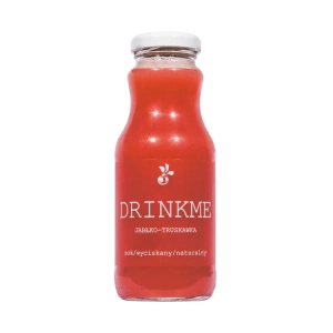 Naturalny sok wyciskany jabłko-truskawka DRINKME 250 ml Sadvit