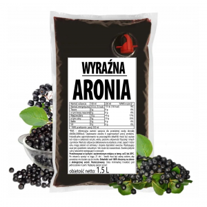 Sok tłoczony na zimno EKO wyraźna aronia 100% 1.5 l Sadvit