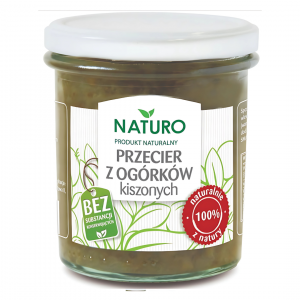 Przecier z ogórków kiszonych 320g Bio Naturo