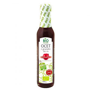 Ekologiczny ocet z granatu 5% BIO Bio Naturo 250 ml