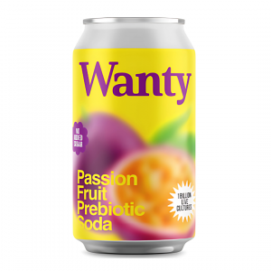 Woda o smaku marakui z prebiotykiem Wanty 0,33l Napój Forever Young FYK