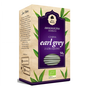 Ekologiczna herbata czarna earl grey z gór Cejlonu 50g(25x2g) Dary Natury
