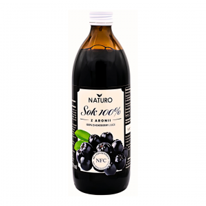 Sok z aronii 100% NFC Naturo 500 ml