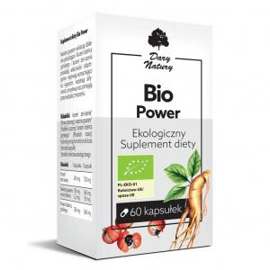 Bio Power Ekologiczny Suplement diety EKO 60 kapsułka Dary Natury