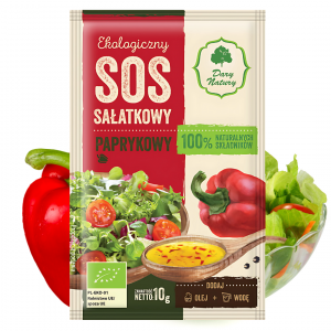 Ekologiczny sos sałatkowy paprykowy 10 g Dary Natury