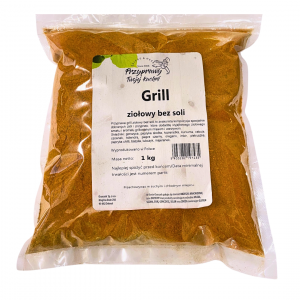 Grill ziołowy bez soli 1 kg Przyprawy Twojej kuchni