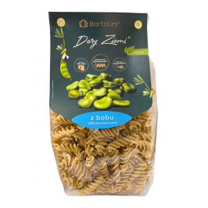 Dary Ziemi Makaron z bobu - świderki 250 g Bartolini