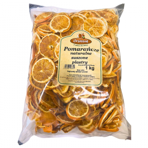 Pomarańcze naturalne suszone plastry 1kg Orzeszek
